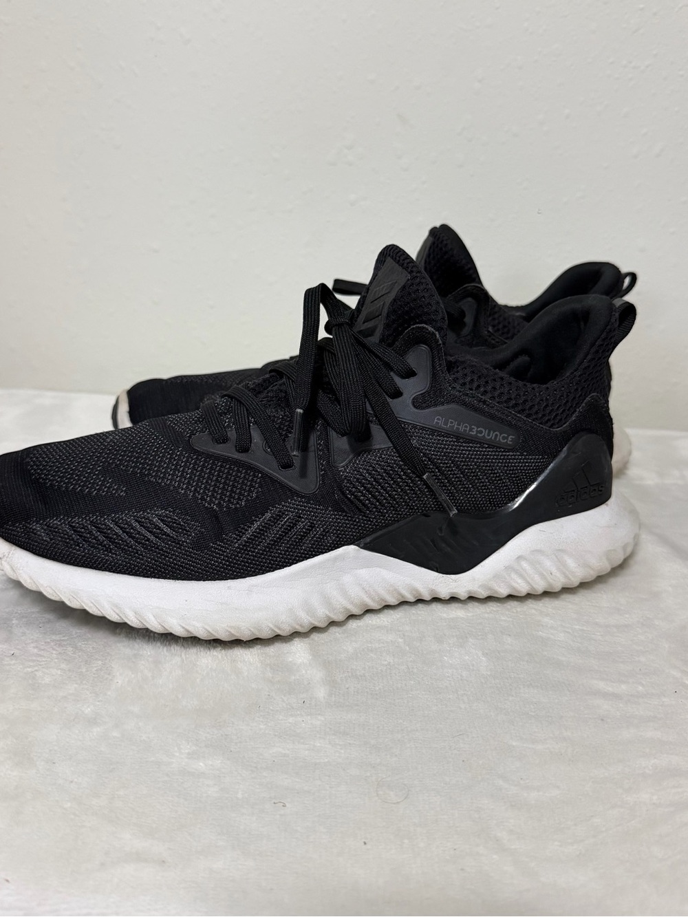 adidas AlphaBounce Women’s Running Shoes - Black & White